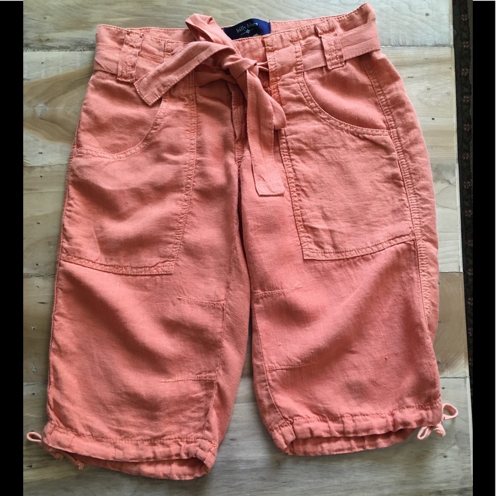 Billy Blues Linen Shorts